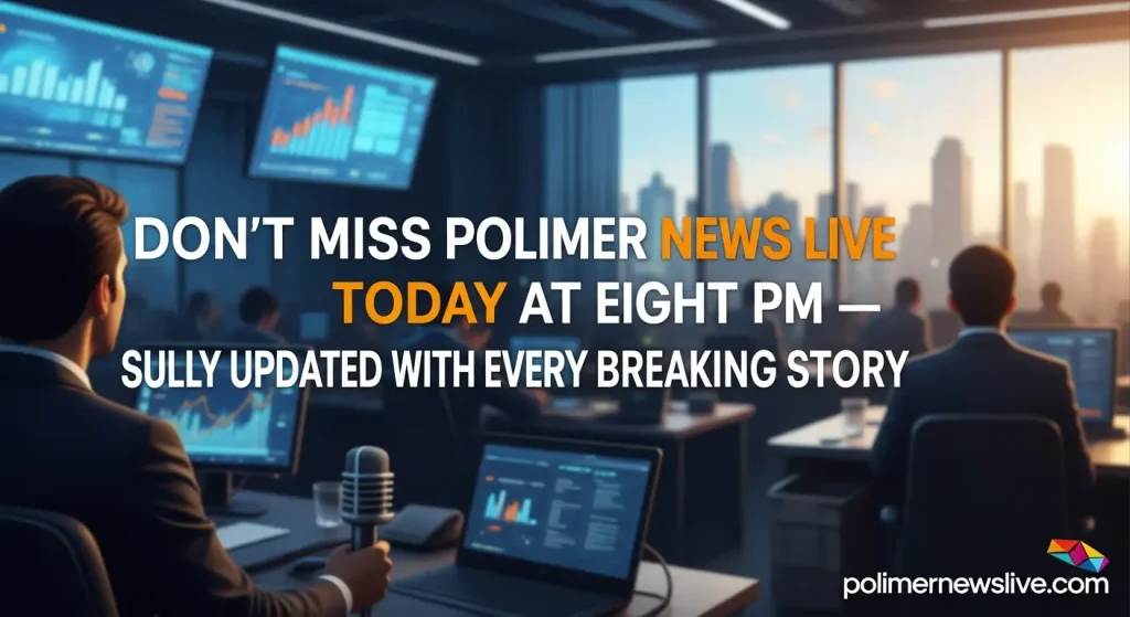 Don Not Miss Polimer News Live Today at Eight PM — Stay Fully Updated with Every Breaking Story