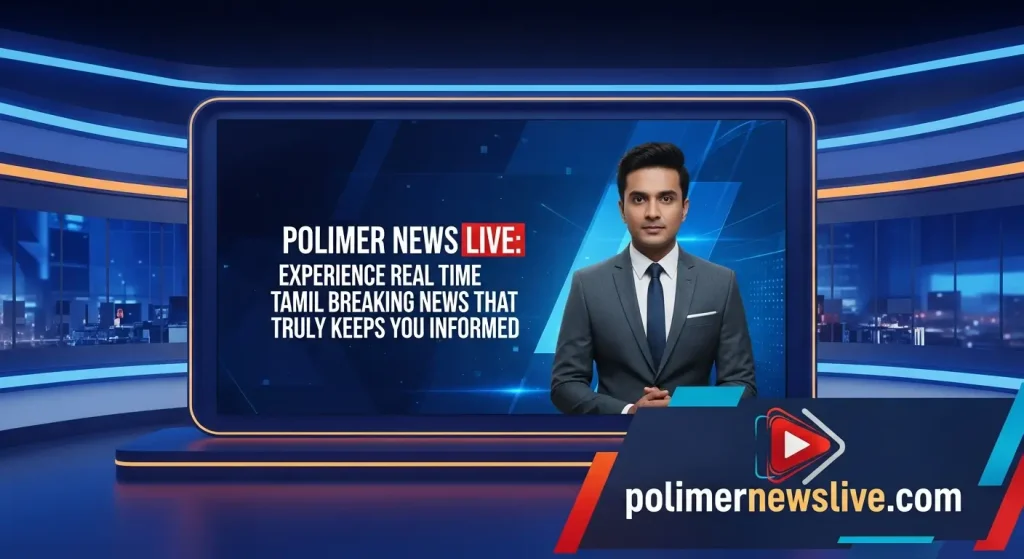 Polimer News Live: Experience Real Time Tamil Breaking News That Truly Keeps You Informed