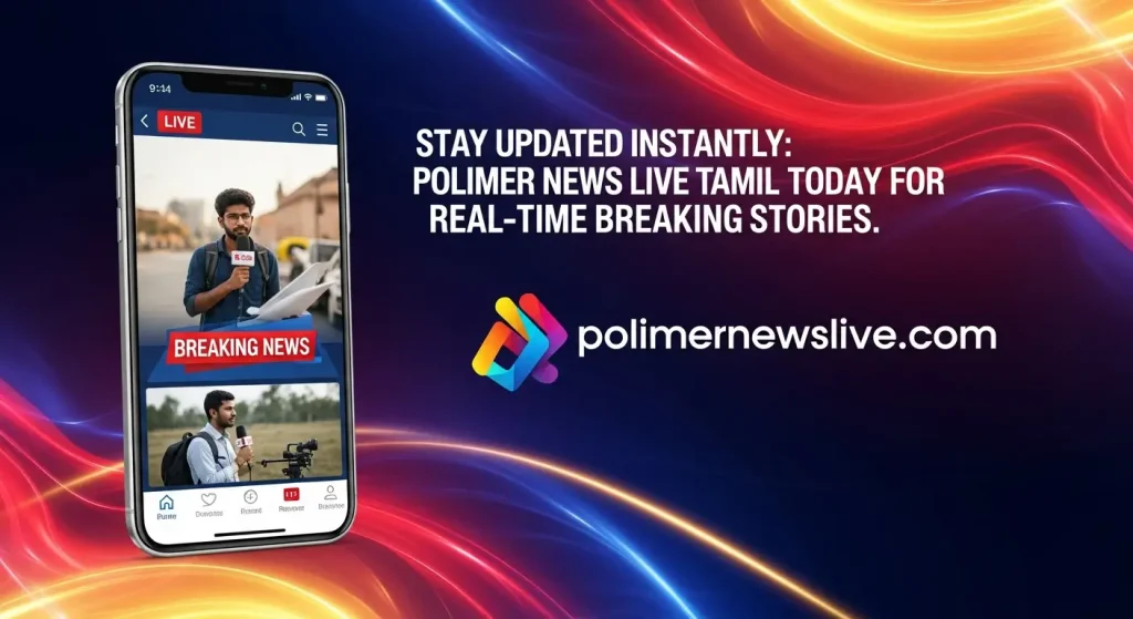 Stay Updated Instantly: Polimer News Live Tamil Today for Real-Time Breaking Stories