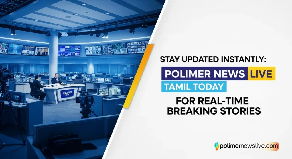 Stay Updated Instantly: Polimer News Live Tamil Today for Real-Time Breaking Stories