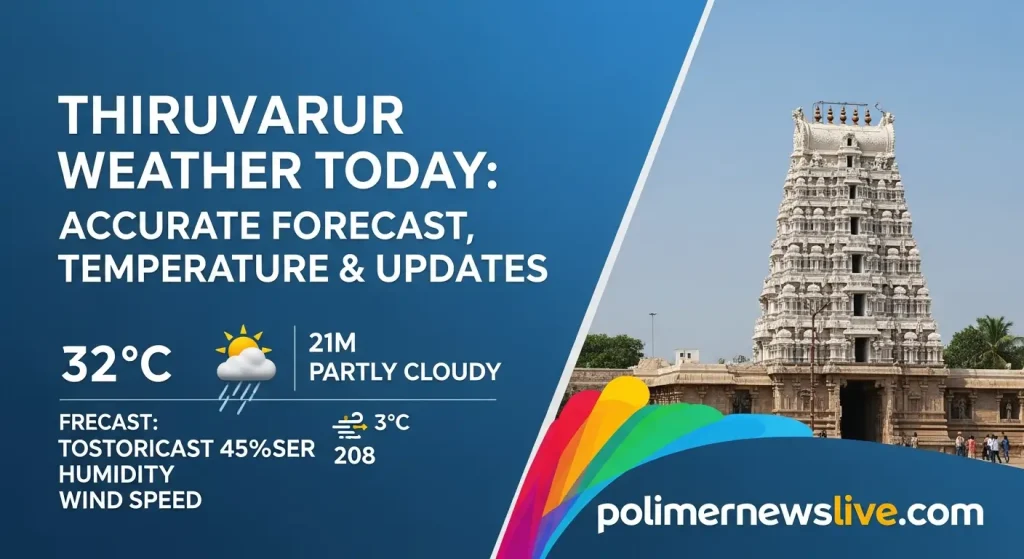 Thiruvarur Weather Today: Accurate Forecast, Temperature & Updates