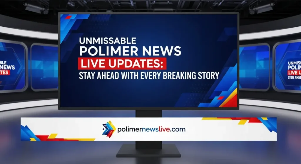 Unmissable Polimer News Live Updates: Stay Ahead with Every Breaking Story