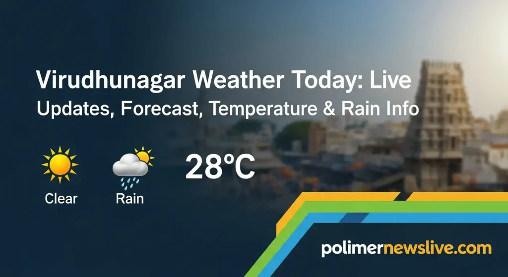 Virudhunagar Weather Today: Live Updates, Forecast, Temperature & Rain Info