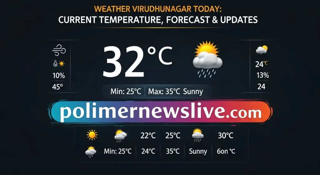 Weather Virudhunagar Today: Current Temperature, Forecast & Updates