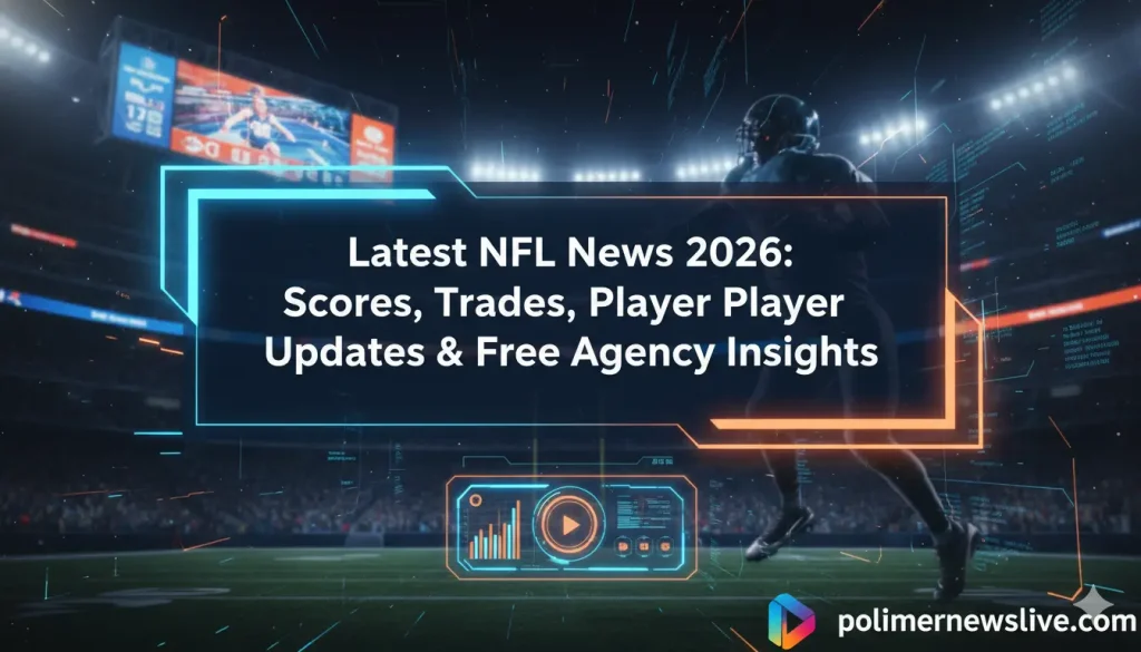 Latest NFL News 2026: Scores, Trades, Player Updates & Free Agency Insights NFL News