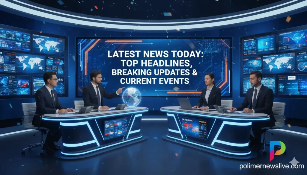 Latest News Today: Top Headlines, Breaking Updates & Current Events News Today