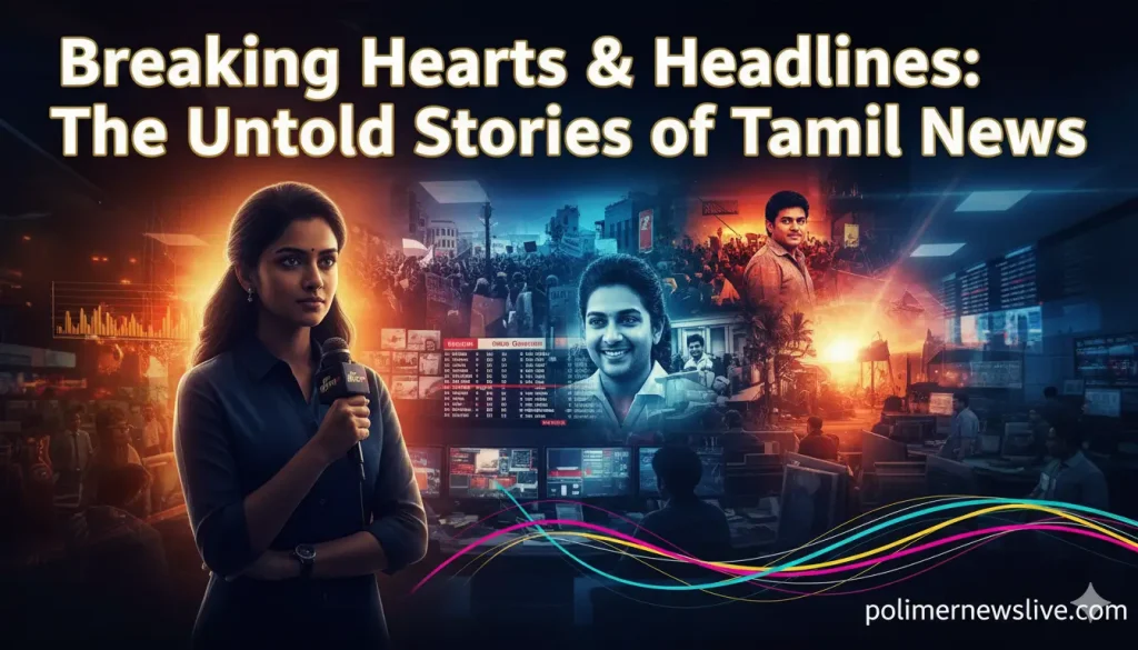 Breaking Hearts & Headlines: The Untold Stories of Tamil News Tamil News