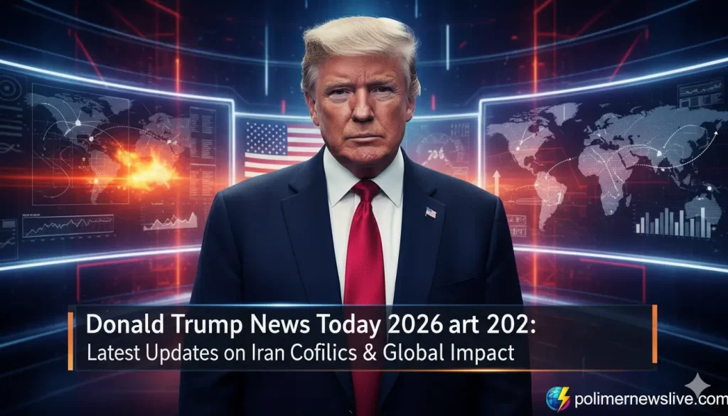 Donald Trump News Today 2026: Latest Updates on Iran Conflict, US Politics & Global Impact Trump News