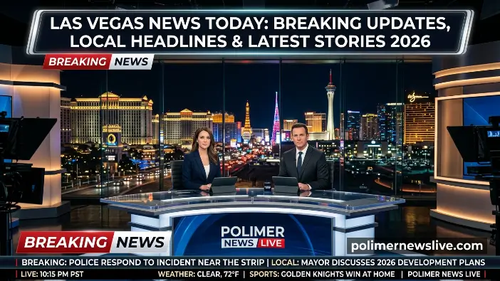Las Vegas News Today: Breaking Updates, Local Headlines & Latest Stories 2026 Las Vegas News