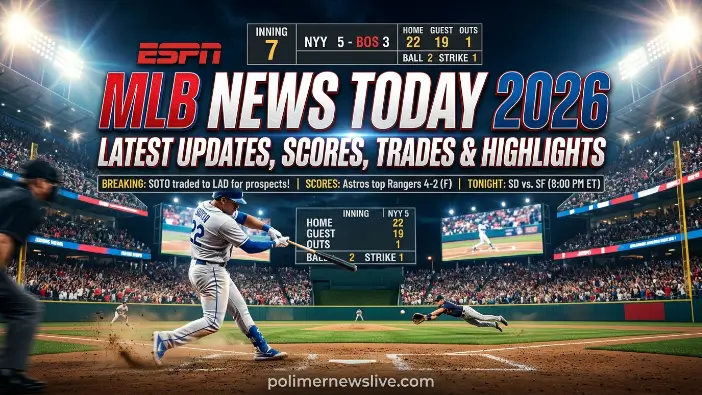 MLB News Today 2026: Latest Updates, Scores, Trades & Highlights MLB News