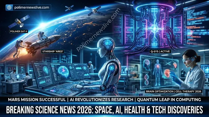 Breaking Science News 2026: Space, AI, Health & Tech Discoveries Science news